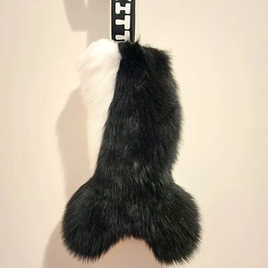 HQ Black and White Fursuit Fish/Shark Tail - Picture 1 of 3