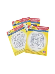 Lotto di quattro uccellini vintage zia Martha’s Hot Iron Transfers scoiattolo NOS - Foto 1 di 9