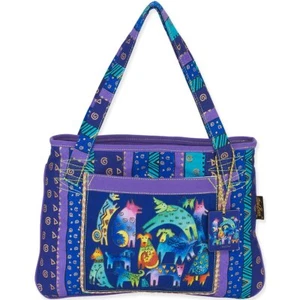 Medium Tote 15"X11", Mythical Dogs - Picture 1 of 1