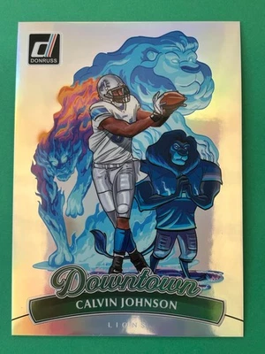 2025 CALVIN JOHNSON DOWNTOWN Jumbo Oversized Lions/ MICHAEL JORDAN Moments - Image 1 of 4