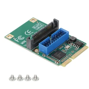 Mini PCIE To USB3.0 Expansion Card 19/20PIN Mini PCIE To USB3.0 Adapter 5Gbps - Afbeelding 1 van 12