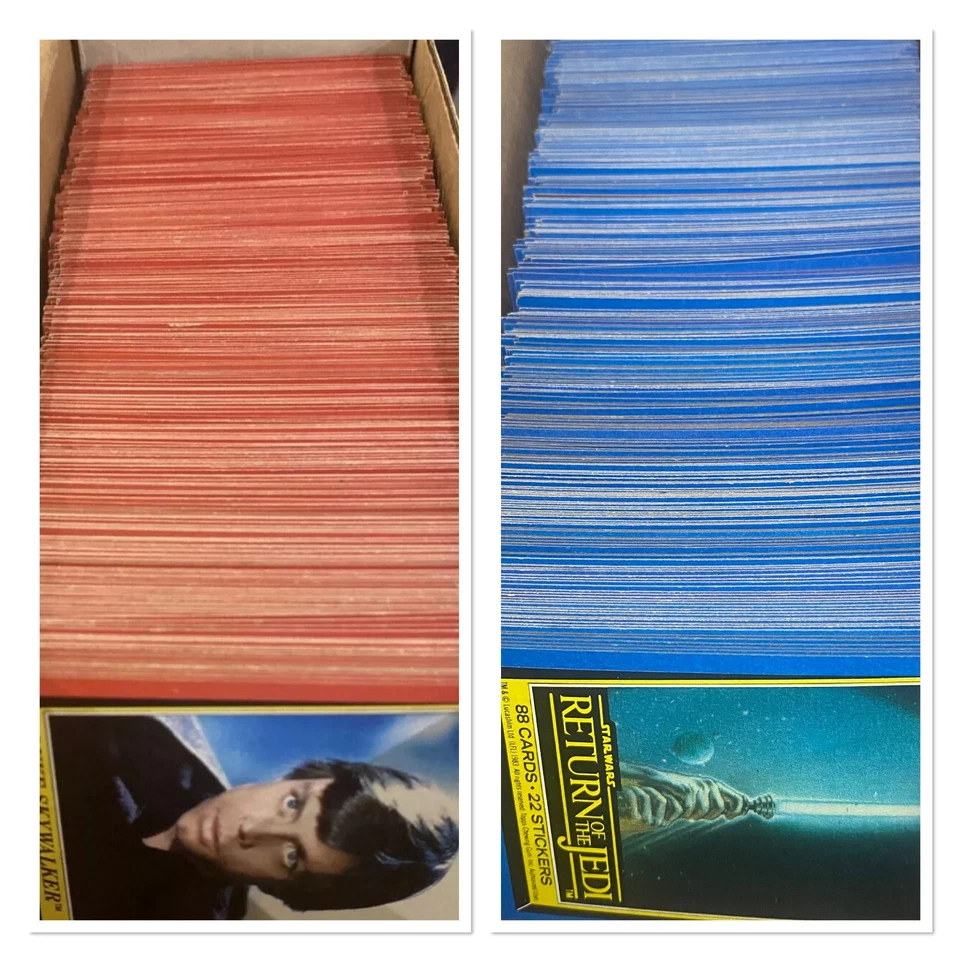Topps Star Wars Return of the Jedi trading cards Series 1+2 vintage gap fillers - image 1 of 1
