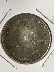 Black Beauty/Improper Annealed Quarter Error 2015-P KISATCHIE Circulated Coin - Picture 1 of 6
