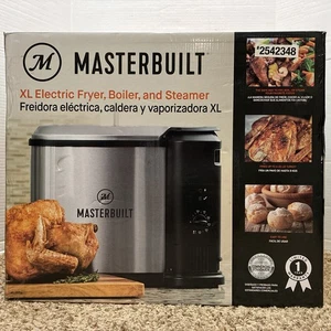 Used Once*Masterbuilt 10 Liter XL Electric Fryer/Boiler/Steamer*MB20012420 - Picture 1 of 13