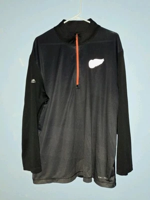 Футболка Detroit Red Wings Majestic на молнии 1/2 женская Coolbase 2XL - Изображение 1 из 4