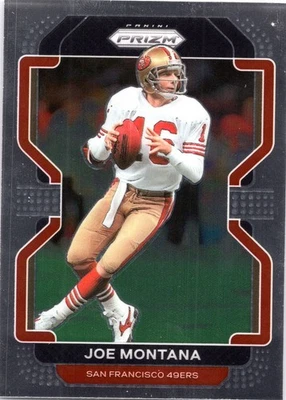 Panini Prizm Football Base 60 2021 Joe Montana Foto 1 de 2