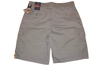 St. John's Bay - Pantalones Cortos Gris POWER STRETCH CARGO - Hombres Talla 32 - Nuevos con Etiquetas Foto 1 de 4