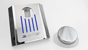 Master Cylinder Cover [Blue Carbon Fiber "Z06"] fit 14-19 Chevy Corvette Auto - Picture 1 of 1