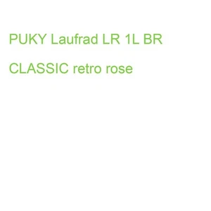 PUKY Laufrad LR 1L BR CLASSIC retro rose (4015731031014) - Bild 1 von 2