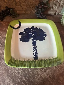 Magnolia Lane Collection 12” Carolina Plate - Picture 1 of 5