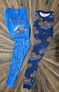The Children's Place (2 Sets/pieces) Fit Cotton Boys Pajamas - Picture 1 of 4
