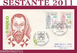 VATICANO FDC VENETIA 1979 SAN BASILIO (171) - Imagen 1 de 1