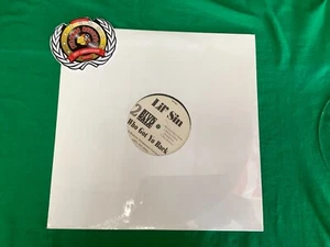 Lil Sin - Who Got Yo Back / Free Hip-Hop 12"  New Sealed Single Piranha Records - Imagen 1 de 3