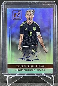 ANDRES GUARDADO 2015 Panini Donruss Auto Soccer Card MEXICO Mint #BG-AG PSA - Foto 1 di 2