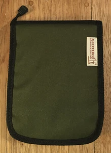 Nomad Adveture Journal NEW  Green Canvas Case Zip Spiral Pages - Picture 1 of 5