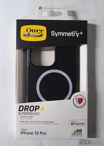 OtterBox Symmetry+ Series Black Case for iPhone 13 Pro - Picture 1 of 2