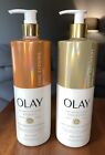 Lot Olay Tone Evening Shea Butter Daily Recovery Hydration Body Lotion 17 Oz New