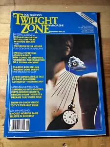 Vtg. September 1981 Rod Serling's The Twilight Zone Magazine DECENT SHAPE - Picture 1 of 1