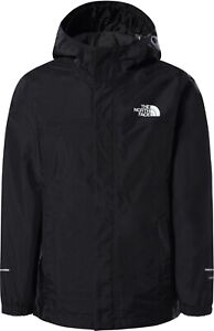 The North Face Boys Resolve Reflective Waterproof Jacket / Black / RRP £65
