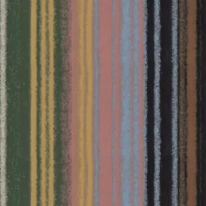 Maharam Monsoon Cinnamon Sonnhild Kestler Stripe Upholstery Fabric SF303 - Picture 1 of 2