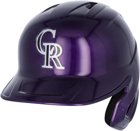Colorado Rockies Fanatics Exclusive Chrome Alternate Rawlings Cover
