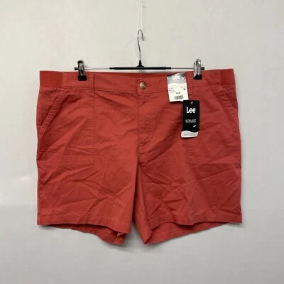 Bermudas de tiro medio Lee para mujer talla 20 calce regular M253-27 nuevas con etiquetas Foto 1 de 4