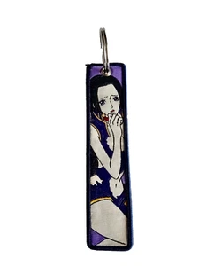 LLAVERO ANIME NICO ROBIN 2 CARAS BORDADO NOVEDAD ETIQUETA neocurio - Imagen 1 de 6