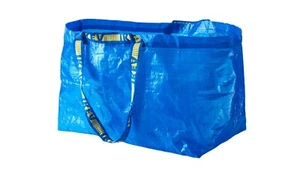 IKEA GROSSE TASCHE Einkauf Lebensmittel Wäsche Aufbewahrung Tragetasche Öko Beutel FRAKTA 19 Gallonen - Bild 1 von 1