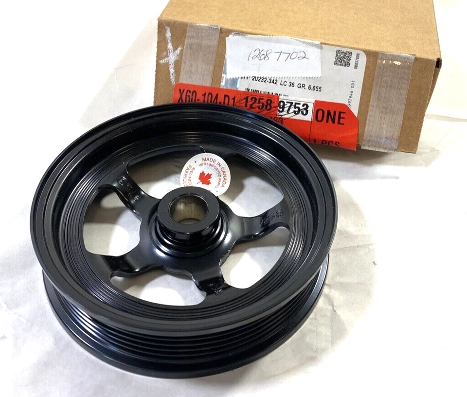 Polea bomba dirección asistida genuina OEM GM ACDelco Chevrolet 3,6 L 07-17 12687702 Foto 1 de 4