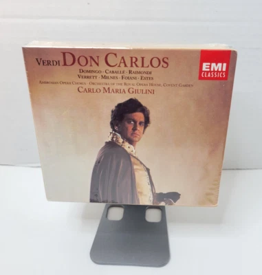 Verdi - DON CARLOS / Giulini - Domingo - Caballe - Verrett : Sealed 3 CD Box Set - Image 1 of 4