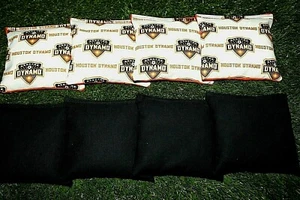 Cornhole Sitzsäcke 8er Set ACA Regulation Bags HOUSTON DYNAMO SOCCER - Bild 1 von 1