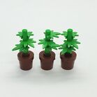 3 Citizen Brick Potted Plant from Pleasant Peasant Minifigure Leaves Custom Lego