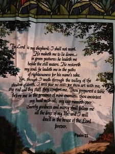 Fabric 3 Spiritual Pillow Or Quilt Panels 16 1/2 L X21 W Multicolor - Picture 1 of 9