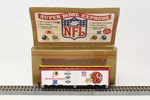 HO Mantua 733-928 Super Bowl Express Washington Redskins 40' Box Car - Picture 1 of 9