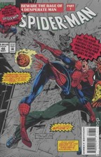 Spider-Man #46P Lyle Silver Polybagged Variant FN 1994 Stock Image