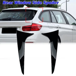 1 Pair Rear Window Side Spoiler Fit For BMW 3 Series F31 Touring Wagon 2012-2018 - Picture 1 of 12