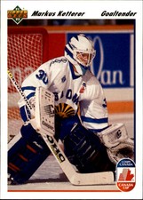 1991-92 (HKY) Upper Deck #23 Markus Ketterer CC Rookie - NM-MT