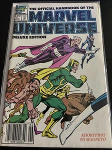 Official Handbook of the Marvel Universe #7 Deluxe Edition 1985 Comics - Picture 1 of 1