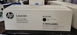Genuine HP 414X/ W2020XC Black Toner Cartridge - Picture 1 of 3