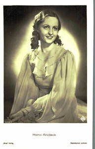 Hansi Knoteck  *  Original Ross Postkarte Postcard * Nr. 7527 c