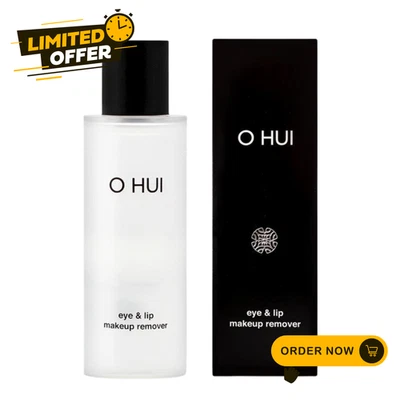 O HUI Eye & Lip Makeup Remover 120ml Gentle Dual-Phase Waterproof Cleanser - Image 1 of 4