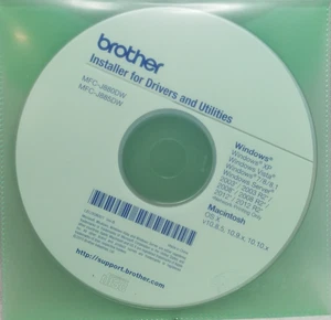 Brother Install Media For Drivers And Utilities MFC-J880DW & MFC-J885DW - Picture 1 of 1