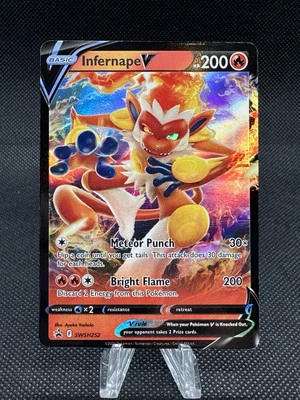 Infernape V SWSH252 SWSH: Sword & Shield Promo Cards Holo - Image 1 of 2