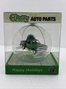 2023 M2 Machines O'Reilly Exclusive Christmas Ornament 1972 Dodge Truck - Picture 1 of 1