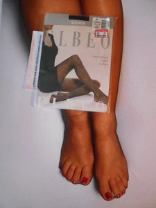 Elbeo Sophia Strumpfhose Ajour Optik Gr. M Schwarz # 1791 - Bild 1 von 2