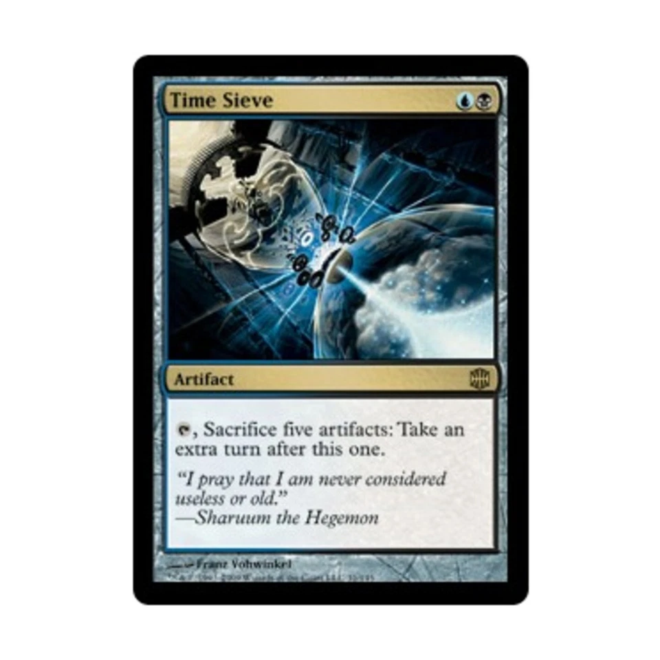 WOTC MtG Alara Reborn Time Sieve (R) (Foil) EX - Image 1 of 1