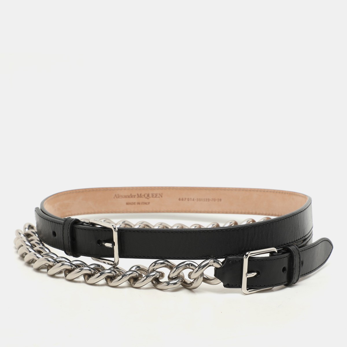 Alexander McQueen Leather Belts for Women for sale | eBay