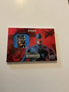 2015 Marvel Vibranium Chrome Patch Cyclops Karte P-17 - Bild 1 von 2