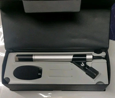 Realistic Condenser Microphone #33-1044 with Stand, Windscreen and Case - Image 1 of 4