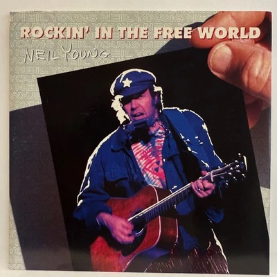 NEIL YOUNG Rockin' In Free World / Live - 7" VINYL IN PICTURE SLEEVE 922 776-7 - Image 1 of 4